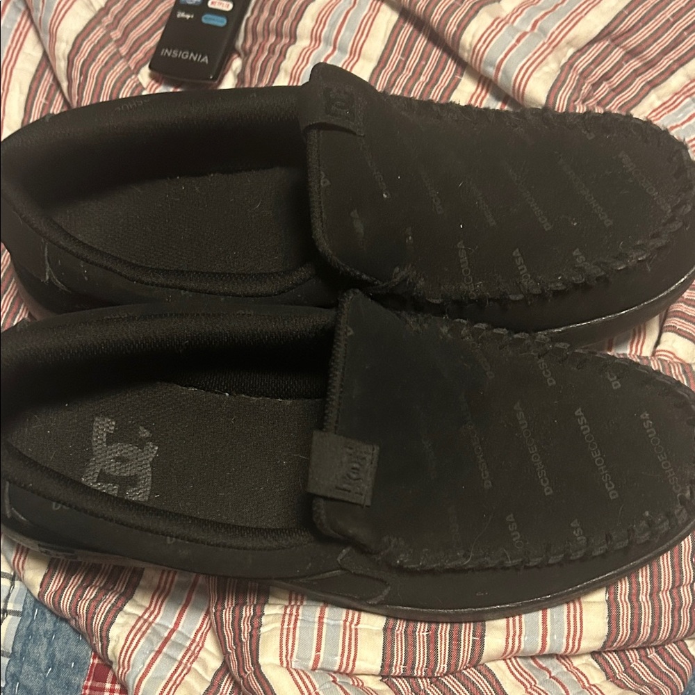 DC Men's Black Slip On